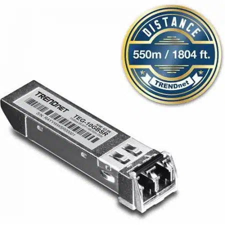 TRENDnet TEG-10GBSR 10GBASE-SR SFP+ Multi Mode LC Module 550m with - Image 5