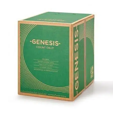 Genesis 43065504 18/2 Solid Riser Fire Alarm Cable, Unshielded, FPLR, CL3R, FT4, Sunlight Resistant, 500' (152.4m), REELEX Pull Box, - Image 3