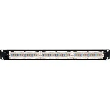 Tripp Lite N252-024 24-Port 1U Rack-Mount CAT6/CAT5 110 Patch Panel, 568B, RJ45 Ethernet, 19" Rackmount Ready, - Image 4