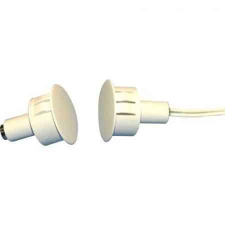 GRI 180-12WG-B 3/4" Steel Door Recessed Switch Set, Wide Gap, 10W, 200VDC, 0.40A, Closed Loop, N/O, A, and UL 10C Fire Rated,