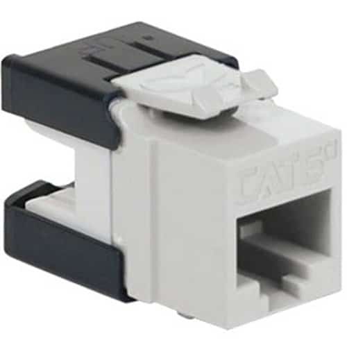 ICC IC1078GAWH CAT6A RJ45 Keystone Jack, HD Style,
