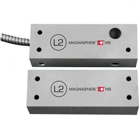 Magnasphere HSS-L2D UL634 Level High Security Dual Alarm, Surface Mount Contact with Tamper Circuit, Closed