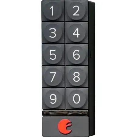 August Smart Keypad, Code Based Entry, Dark Gray - Image 2