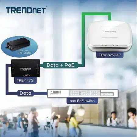 TRENDnet TEW-825DAP AC1750 Dual Band PoE Access Point, - Image 5