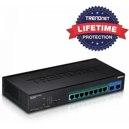 TRENDnet TPE-082WS 10-Port Gigabit Web Smart PoE+ - Image 3