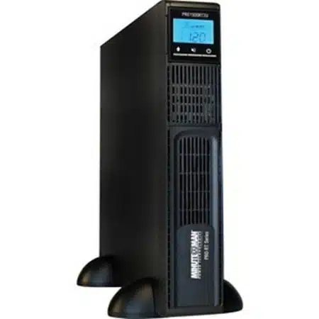 Minuteman PRO1500RT2U PRO-RT 120V 1500VA 1050W Line-Interactive UPS, AVR, 2U Rack/Tower, LCD, - Image 4