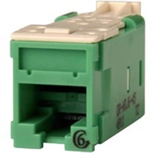 Ortronics HDJ6-45 Ortronics 40300546-13 4-Port Single Gang Plastic