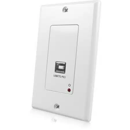 Comprehensive CHE-HDBTWP105K Pro AV/IT HDBaseT USB 2.0 over CATx Single Gang Wall Plate - Image 2