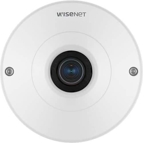 Hanwha QNF-9010 Q-Series 12MP Fisheye Camera, 1.08mm Fixed Lens,