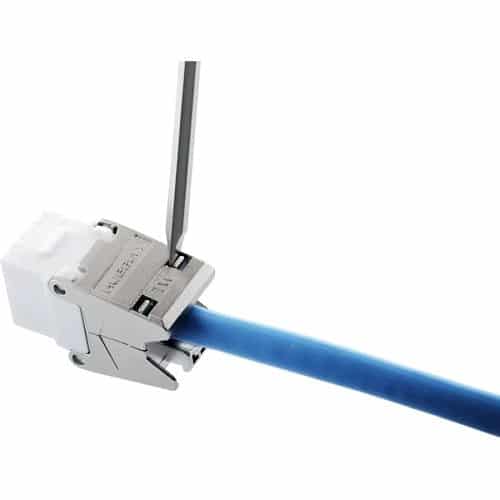 Hubbell HJU6AW24 CAT6A Jack with Cobra-Lock Termination, 24-Pack, - Image 2