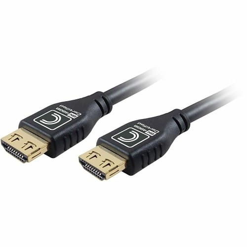 Comprehensive MHD48G-6PROBLK 6' MicroFlex Pro AV/IT Integrator Series Certified Ultra High Speed 8K 48G HDMI Cable with ProGrip, Jet - Image 6