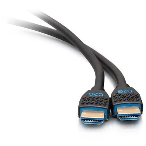 C2G C2G10377 Performance Series Ultra Flexible High Speed HDMI Cable, 4K 60Hz In-Wall, CMG (FT4) Rated, 6' - Image 2