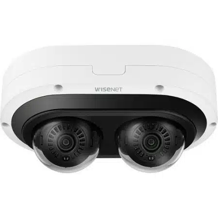 Hanwha PNM-7082RVD P-Series 2MP IR Outdoor Vandal-Rated WDR IP Dome Camera, 3-6mm Lens, - Image 2