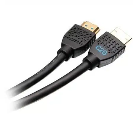 C2G C2G10378 Performance Series Ultra Flexible High Speed HDMI Male Cable, 4K 60Hz In-Wall, CMG (FT4) Rated, 10' (3m), - Image 2