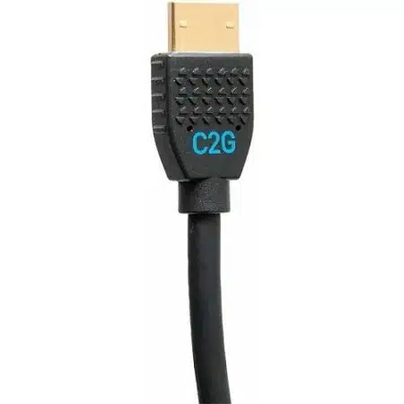 C2G C2G10378 Performance Series Ultra Flexible High Speed HDMI Male Cable, 4K 60Hz In-Wall, CMG (FT4) Rated, 10' (3m), - Image 4