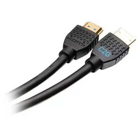 C2G C2G10378 Performance Series Ultra Flexible High Speed HDMI Male Cable, 4K 60Hz In-Wall, CMG (FT4) Rated, 10' (3m), - Image 3