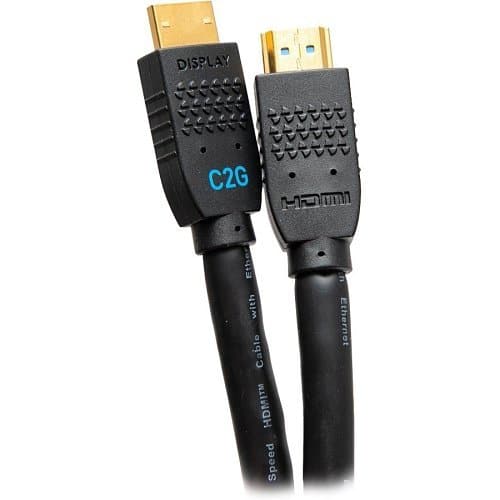 C2G C2G10380 Performance Series Ultra Flexible High Speed HDMI Cable, 4K 60Hz In-Wall, CMG (FT4) Rated, 15' (4.6m), - Image 4