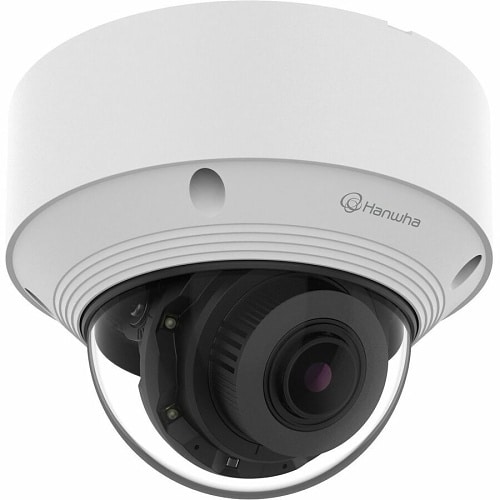 Hanwha QNV-C8083R Q-Series 5MP IR Vandal Dome Camera 3.2-10.2mm Motorized Varifocal Lens,