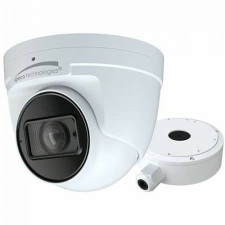 Speco O4VT2M 4MP Outdoor IR IP Turret Camera, 2.8-12mm Lens (Replaces