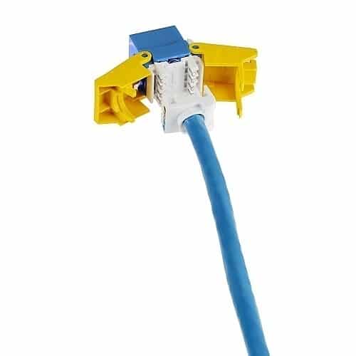 Hubbell NSJU6AB netSELECT CAT6A Jack with Cobra-Lock - Image 2
