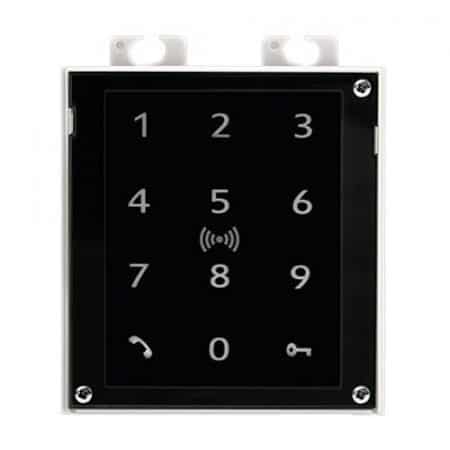 2N 02443-001 Touch Keypad with Secured RFID Reader Module, 125 KHz, 13.56