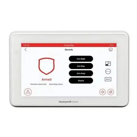 Honeywell Home 6290W 7" Color Touchscreen Keypad with Voice for VISTA Systems, (Replaces 6280S, - Image 4