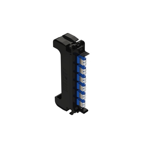Belden FFSX06LD FiberExpress ECX 6-Port Frame Singlemode LC Duplex Patch Panel, OS2,