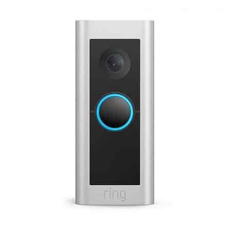 Ring Video Doorbell Wired Pro 2, Satin Nickel (8VR1PZ-0EN0)