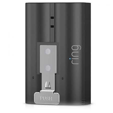 Ring Quick Release Battery Pack, Rechargeable Battery Pack for Video Doorbells, Spotlight Cam, Stick up Cam, Solar Floodlight or Peephole Cam, Black