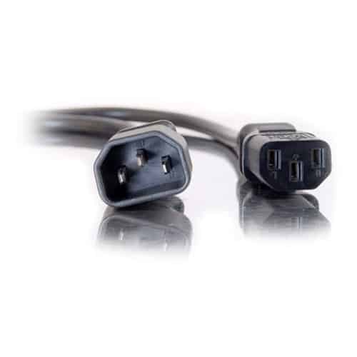 C2G CG03140 18 AWG Computer Power Extension Cord (IEC320C14 to IEC320C13), - Image 5