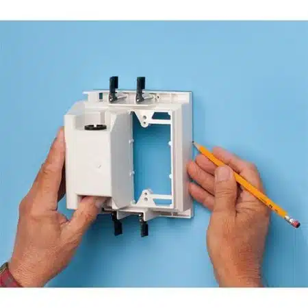 Arlington TVBU505 Two-Gang Recessed TV Box, - Image 2