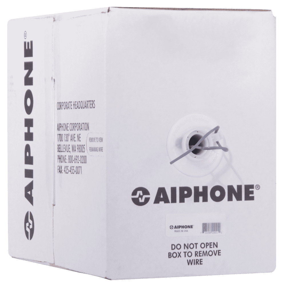 Aiphone 82220350C Wire, 3 Conductor, 22awg, Overall Shield, 500 Feet
