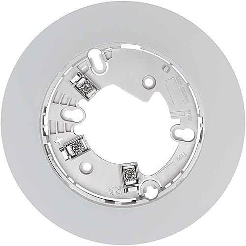 Fire-Lite B300-6 6" Base, Standard Flanged Low-Profile Mounting Base, White (Replacement for