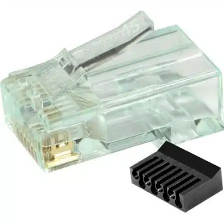 Simply45 S45-1100 CAT6 Unshielded Standard WE, SS Rj45 with Bars45, - Image 2