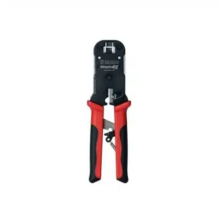 Simply45 S45-C100 RJ45 Crimp Tool Pass Through, Unshielded and Internal Ground - Image 2