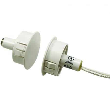 GRI 199-12-W 1" Steel Door Recessed Switch Set, Standard Gap, 5W, 175VDC, 0.25A, DPDT, x 2,