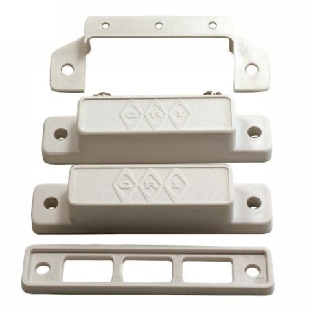 GRI 29A 29 Series Surface Mount Magnetic Reed Switch Set, 1" Standard Gap, 10W, 160VDC, 0.40A, Closed Loop, N/O, and Side Mounted Screw Terminals,