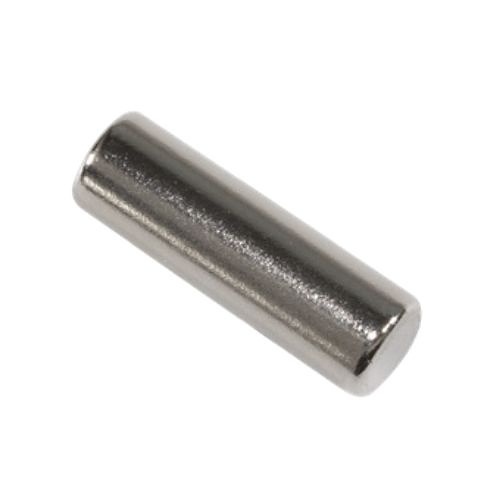 GRI MM-10 Rare Earth Mighty Magnet, 1/4" Diameter 3/4" L, Nickel Plated (Min Order Qty of