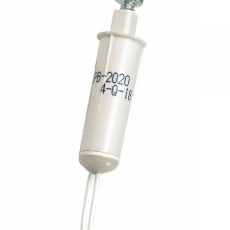 GRI PB-2020-W 3/8" Diameter Push Button Plunger Switch, 10W, 200VDC, 0.50A, Closed Loop, N/O, A,
