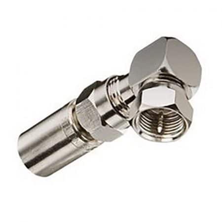 IDEAL 85-070 90° Coaxial F-Type Adapters,