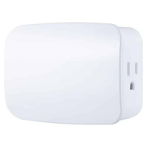 Jasco 28170 Z-Wave Plus Plug-in Smart Dimmer, Dual Plug, Passthrough,