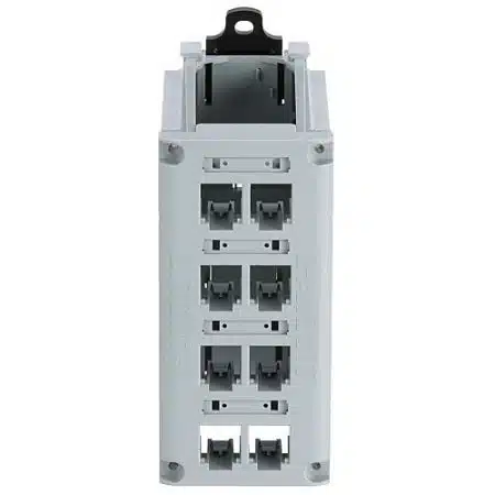 Panduit CDPP8RG Mini-Com 8-port DIN Rail Copper Patch - Image 2