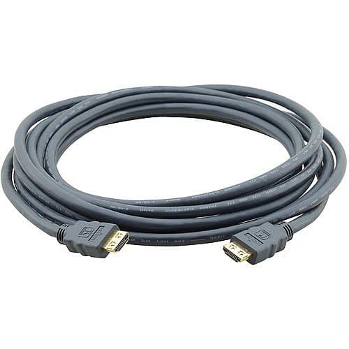 Kramer 97-0101015 C-HM/HM-15 Premium High-Speed HDMI (M-M) Cable, K-Lock Connectors, 4K at 60Hz (4:4:4) Resolution,