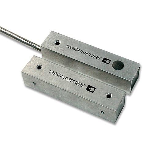 Magnasphere HS-L1.5 UL634 Level High Security Single Alarm, Surface Mount Contact, Closed Loop with Pry Tamper Closed