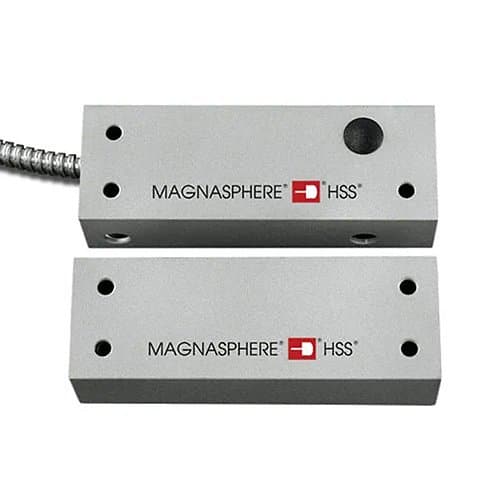 Magnasphere HSS-L2S UL634 Level High Security Single Alarm, Surface Mount Contact with Tamper Circuit, Closed