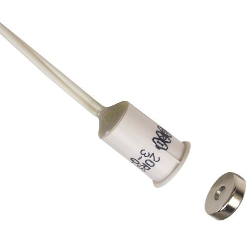 GRI N20RS-12 Series Switch Set, MM-400 Rare Earth Magnet, Stubby Recessed, Closed Loop, Standard Gap, White (Min Order Qty of