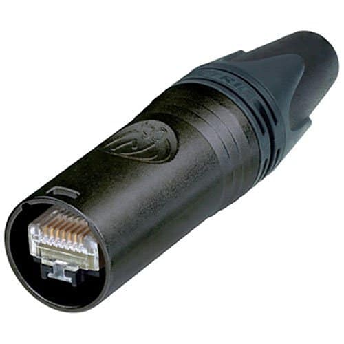 NEUTRIK NE8MX6-B EtherCON CAT6A Cable Connector Self-Termination for Insulation Diameter 1.1mm, Black