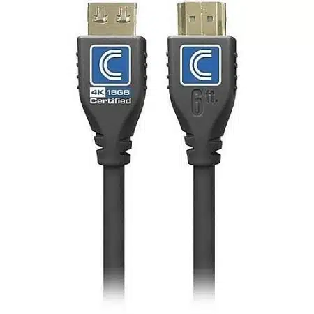 Comprehensive MHD18G-25PROBLKA MicroFlex Pro AV/IT Integrator Active 4K60 18G High Speed Active HDMI Cable with ProGrip, 25', - Image 2