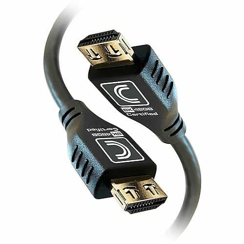 Comprehensive MHD48G-6PROBLK 6' MicroFlex Pro AV/IT Integrator Series Certified Ultra High Speed 8K 48G HDMI Cable with ProGrip, Jet - Image 2