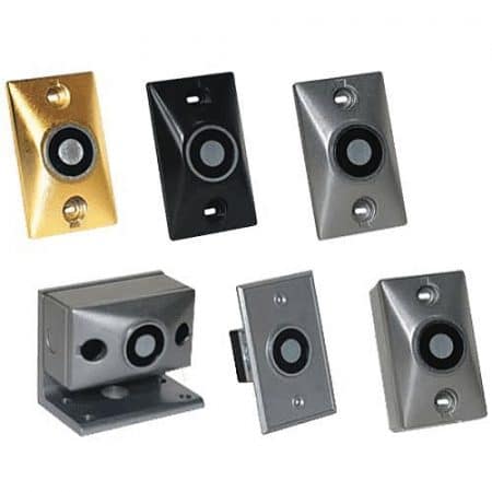 RSG DH24120SPC Electromagnetic Fire Door Holder, Surface Mount, 24/120V, 20mA, Powder Coated